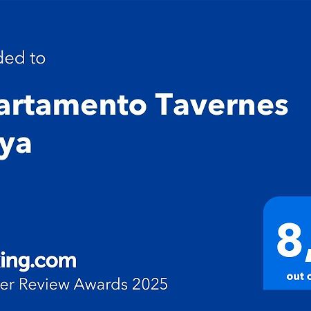 Apartamento Tavernes Playa Тавернес де Валдигна Екстериор снимка