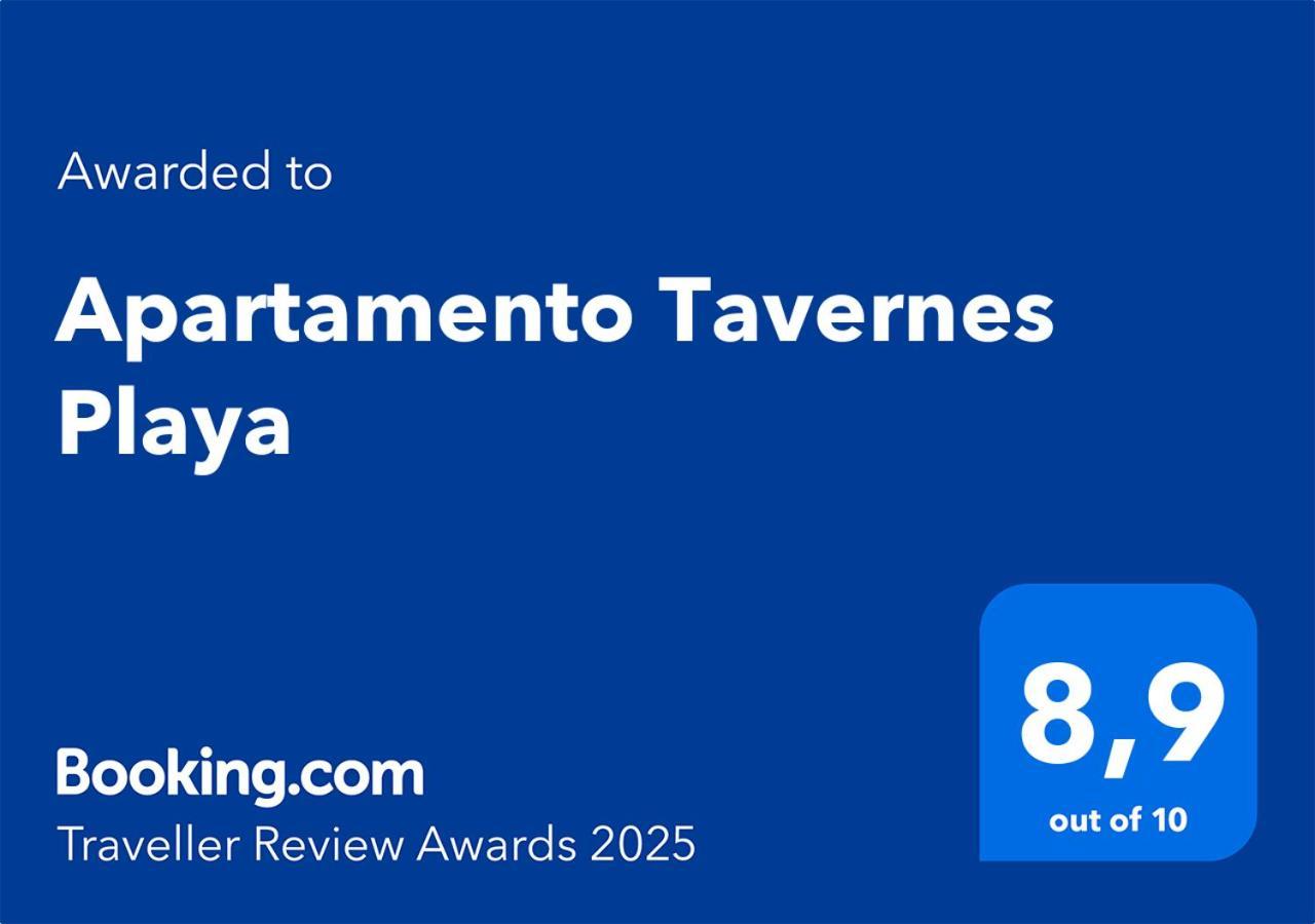 Apartamento Tavernes Playa Тавернес де Валдигна Екстериор снимка